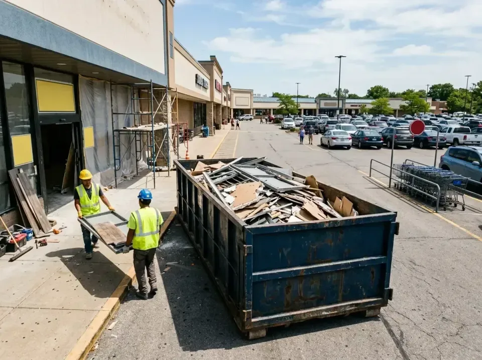 retail-store-renovation-debris-003 — frequently asked questions, Roll-off Dumpster Rentals in Ames, IA